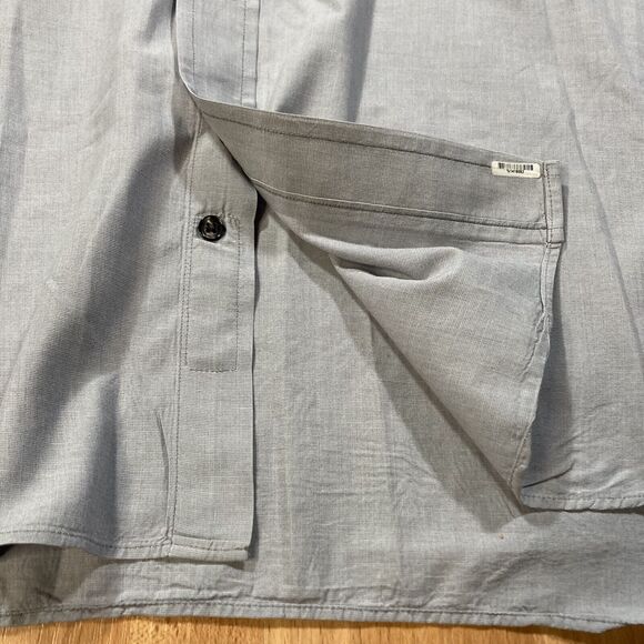 Tom James Dress Shirt (Men’s Size XL) • Customized • Button Up • Blue • EUC - Picture 3 of 6